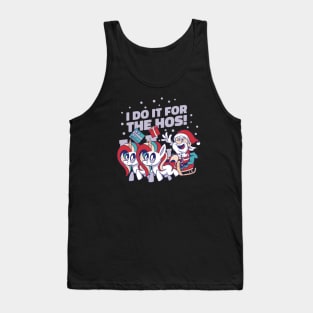 Unicorn Power: Santa and His Magical Helpers Bring Christmas Cheer! Tank Top